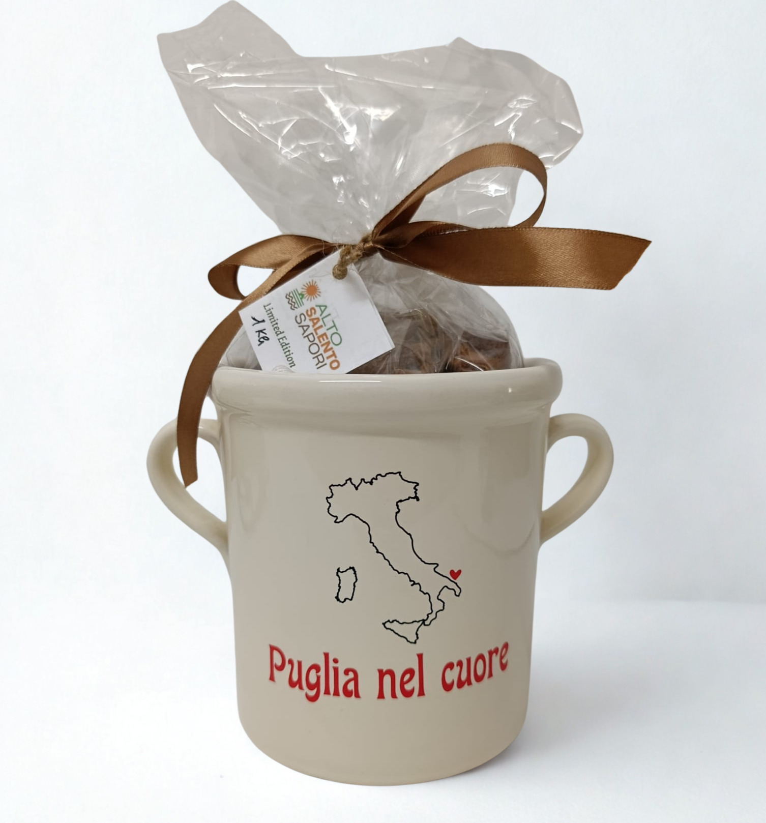 Capasella Puglia + 1kg di Fichi Mandorlati